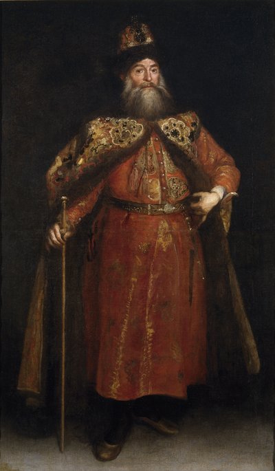 Porträt des Botschafters Pyotr Ivanovich Potyomkin 1617-1700, 1681 von Juan Carreño de Miranda