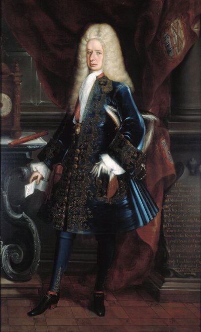 Porträt des Vizekönigs Herzog von Linares von Juan Rodríguez Juárez