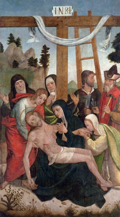 Die Kreuzabnahme von Juan de Borgoña