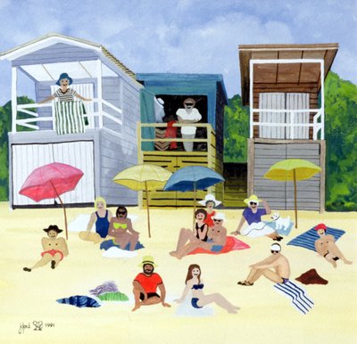 Strandhütten, 1991 von Judy Joel