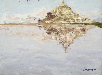 Mont Saint Michel Spiegelung von Jukyong Park