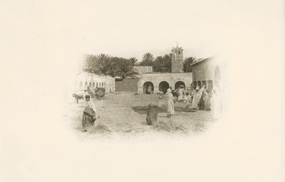 Eine von Jules Gervais-Courtellemonts Ansichten von Algerien von Jules (after) Gervais-Courtellemont