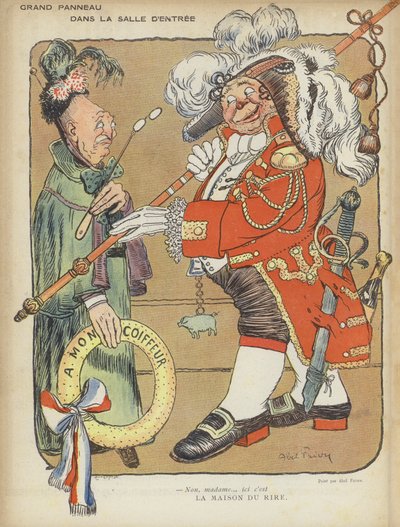Illustration für Le Rire von Jules Abel Faivre