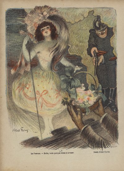 Illustration für Le Rire von Jules Abel Faivre