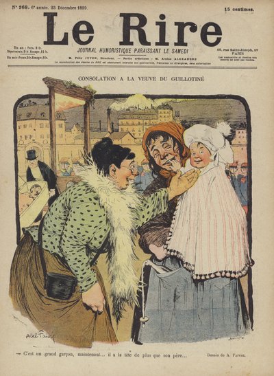 Illustration für Le Rire von Jules Abel Faivre