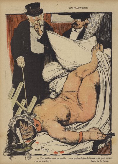 Illustration für Le Rire von Jules Abel Faivre