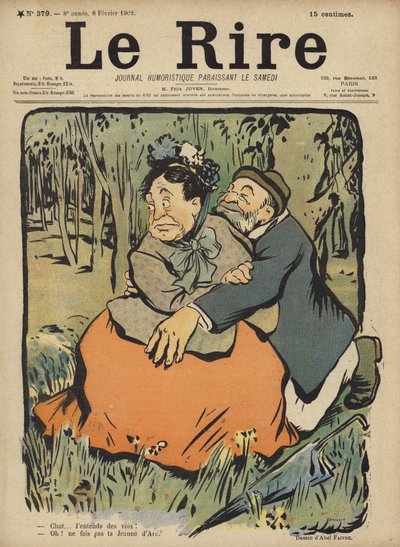 Illustration für Le Rire von Jules Abel Faivre