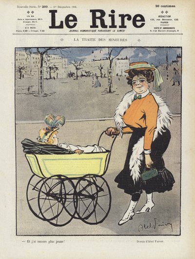 Illustration für Le Rire von Jules Abel Faivre