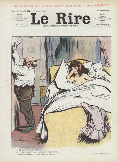 Illustration für Le Rire von Jules Abel Faivre