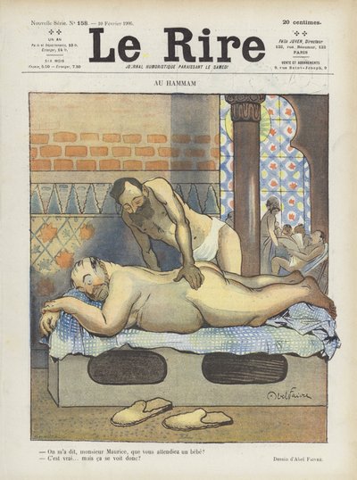 Illustration für Le Rire von Jules Abel Faivre