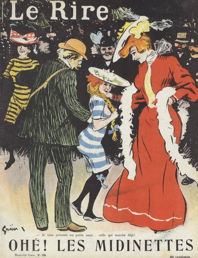 Illustration für Le Rire von Jules Alexandre Gruen or Grun
