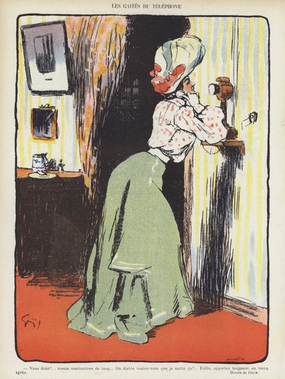 Illustration für Le Rire von Jules Alexandre Gruen or Grun