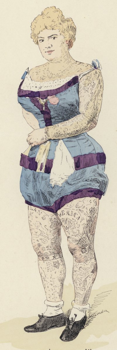 Tätowierungen von Jules Arsene (after) Garnier