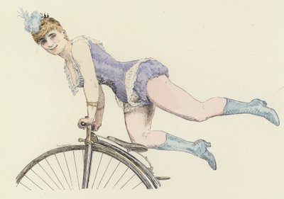 Radfahrkünstler von Jules Arsene Garnier