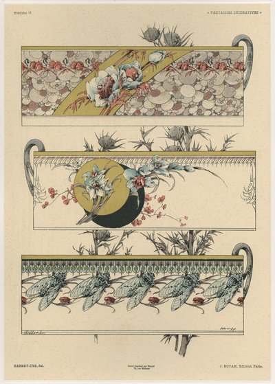 Blumen und Fliegen, Tafel 11 aus 
