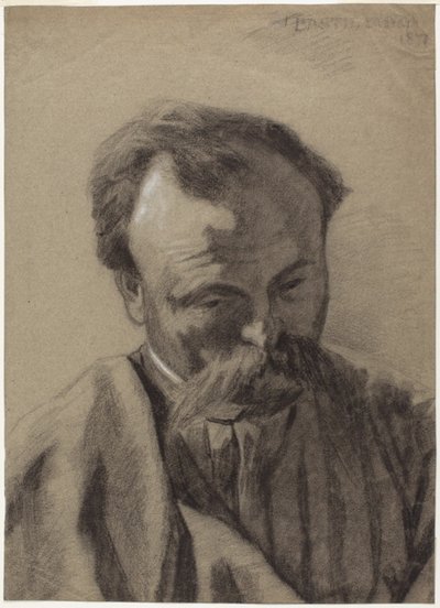 Selbstporträt, ca. 1877 von Jules Bastien Lepage