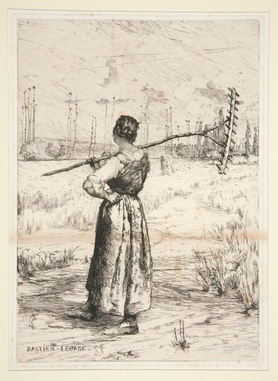 Rückkehr vom Feld von Jules Bastien Lepage
