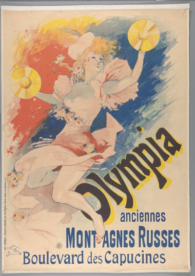 Olympia, Alte Russische Berge, 1892 von Jules Cheret