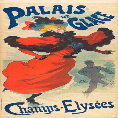 Palais de Glace. Champs-Élysées von Jules Cheret