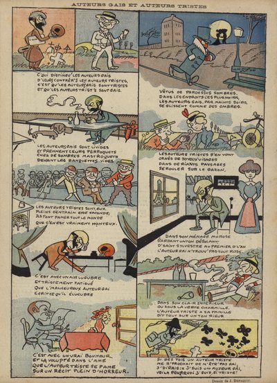 Illustration für Le Rire von Jules Depaquit