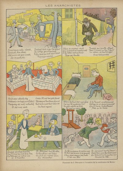 Illustration für Le Rire von Jules Depaquit