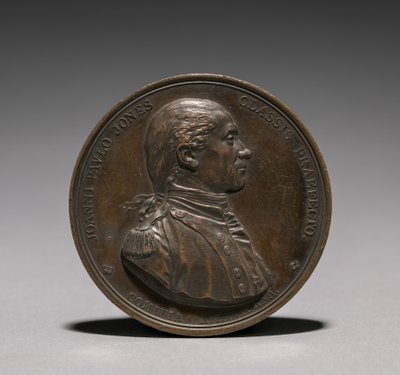 Medaille: John Paul Jones von Jules Dupré