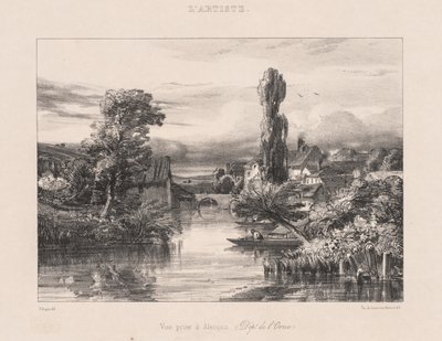Ansicht von Alençon, 1839 von Jules Dupré