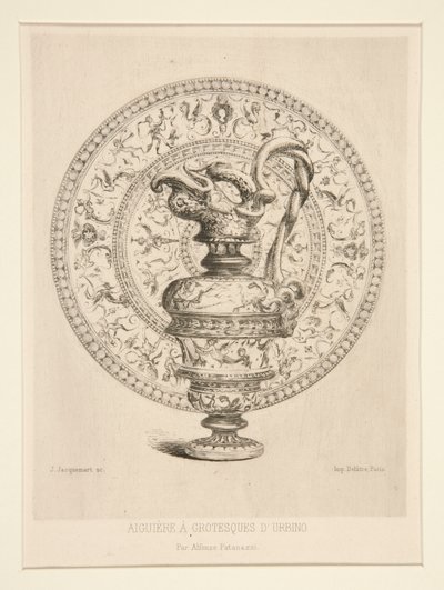 Aiguiere a Grotesques d von Jules Ferdinand Jacquemart