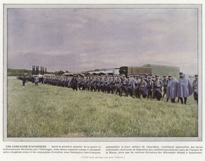 Eine Kompanie von Fliegern von Jules Gervais Courtellemont
