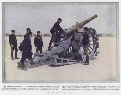 Une Pièce de 120 Long von Jules Gervais Courtellemont