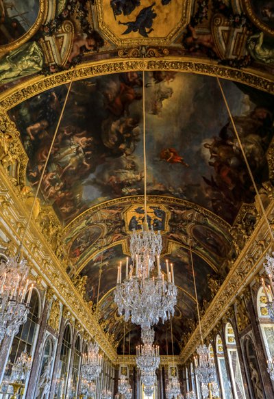 Spiegelsaal, Schloss Versailles von Jules Hardouin Mansart