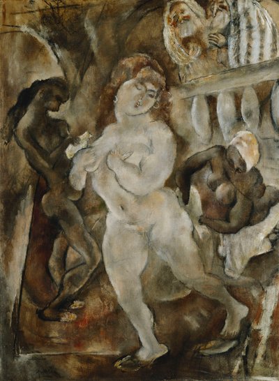 Susanna und die Ältesten, ca. 1921 von Jules Pascin