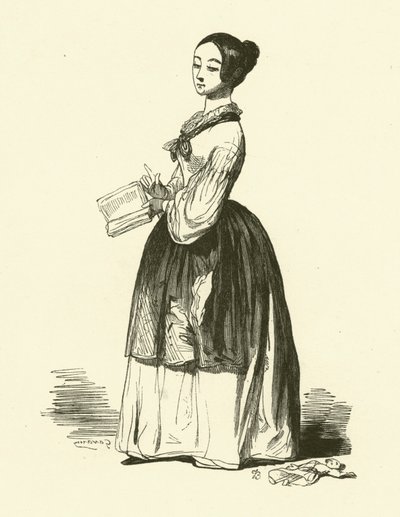 Die Gouvernante von Jules pseudonym for Gagne Jacques (after) Gagniet