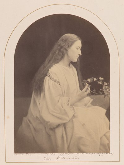 Die Widmung (Hattie Campbell) von Julia Margaret Cameron