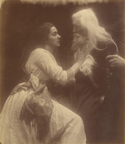 Vivien und Merlin von Julia Margaret Cameron