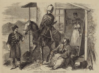 Tscherkessische Häuptlinge und Begleiter von Julian Portch