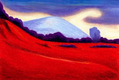 Rote Wüste von Julie Lesouef