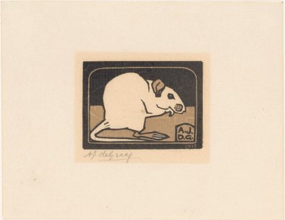 Sitzende Maus von Julie de Graag (signed by artist)