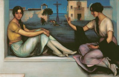 Wahrsagerei von Julio Romero de Torres