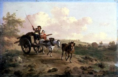 Auf dem Weg zum Markt von Julius Caesar Ibbetson
