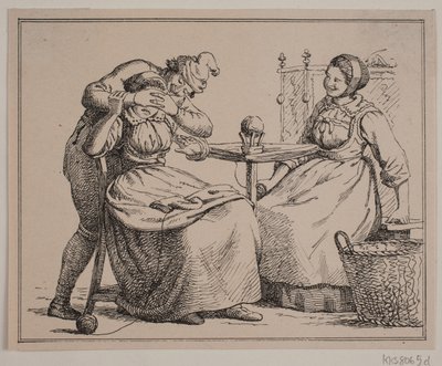 Illustration zu Bilder und Verse von Julius Exner und Christian Winther von Julius Exner