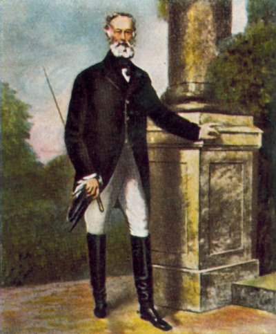 Alfred Krupp, deutscher Industrieller von Julius Grun