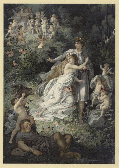 Illustration für Ein Sommernachtstraum von Julius Hoeppner