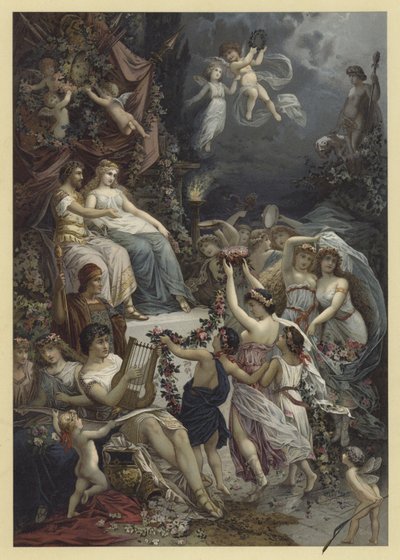 Illustration für Ein Sommernachtstraum von Julius Hoeppner