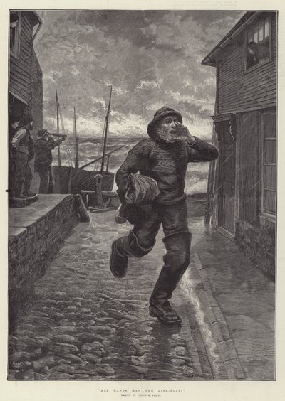 Alle Mann an die Rettungsboote! von Julius Mandes Price