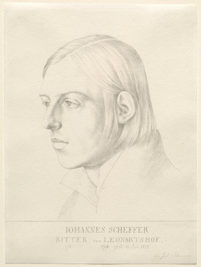 Johann Evangelist Scheffer von Leonhardshoff von Julius Schnorr von Carolsfeld