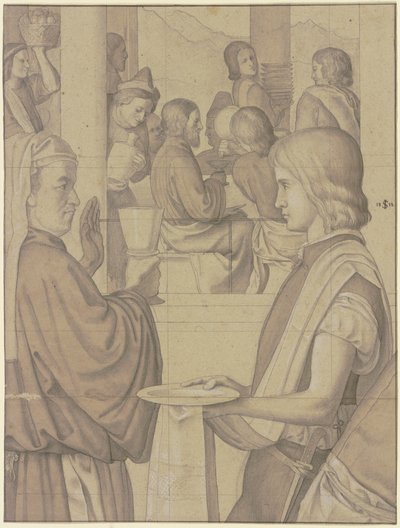 Die Hochzeit zu Kana von Julius Schnorr von Carolsfeld
