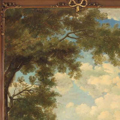 Arkadische Landschaft mit Figuren am Flussufer von Jurriaan Andriessen