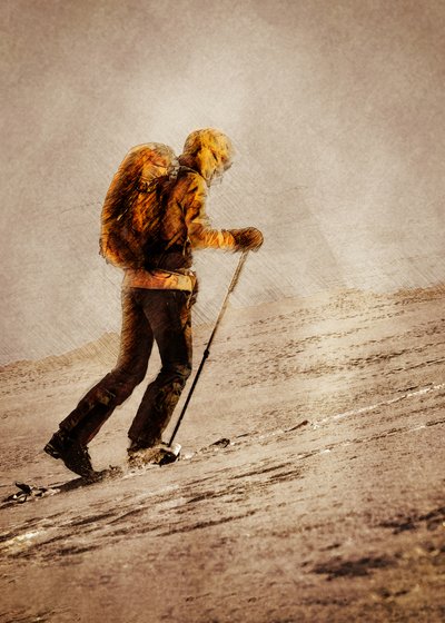 Winter-Skitour von Justyna Jaszke
