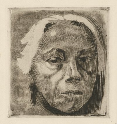 Selbstbildnis (Verworfene Fassung) von Käthe Kollwitz